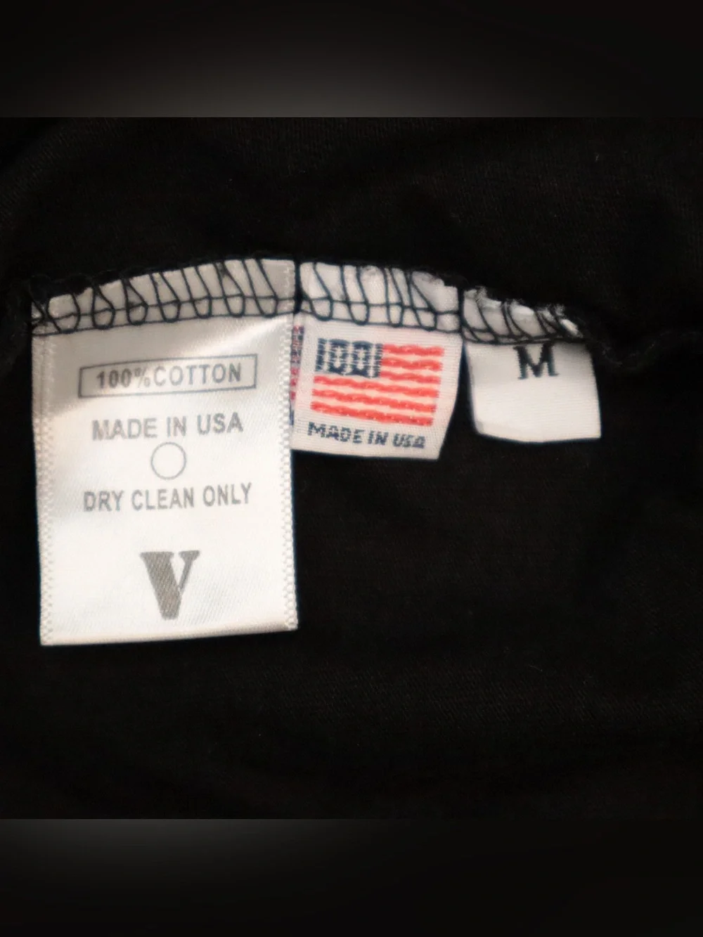 VLONE Liberty Black T-Shirt Medium Statue of Liberty Graphic Tee